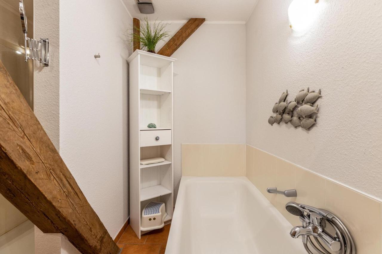 Denkerhof Ferienwohnung Deichblick Reußenköge Exterior foto